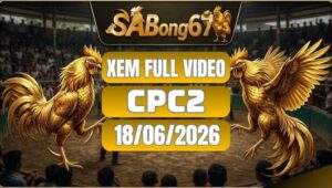 Phát Lại Đá Gà CPC2 Ngày 18/06/2026 Tại SABONG67